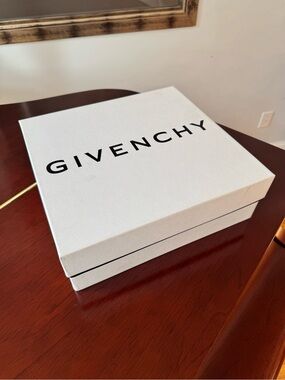 Givenchy White Box with Black Logo